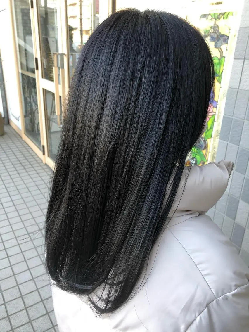 ロング カラー 鷺沼駅徒歩1分 キシタクのヘアスタイル
