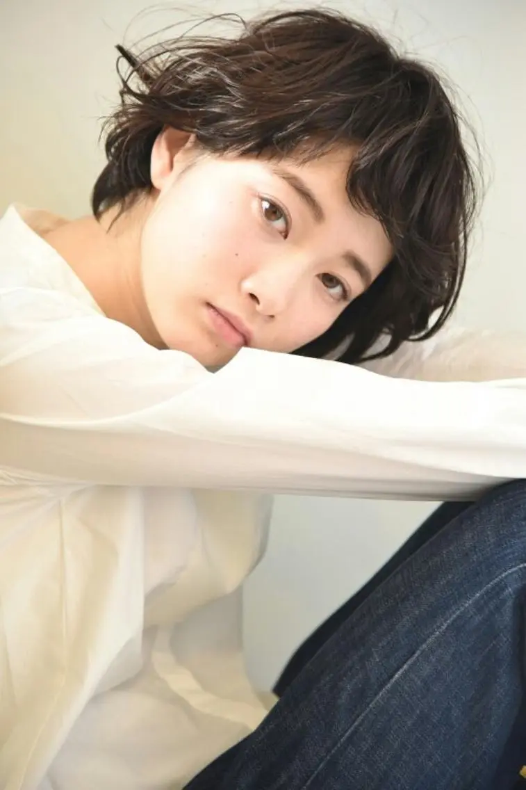 ショート カラー パーマ ショートヘア ニュアンスパーマ カット パーマ 忙しい大人向け ショート✨️井上雄輝のヘアスタイル