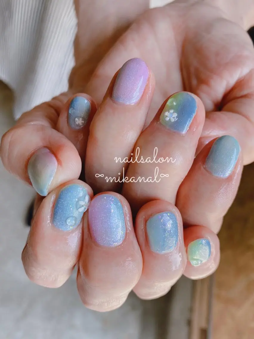 ネイル ハンドネイル nailsalon ∞ ﾐｶﾅﾙ ∞のネイルデザイン