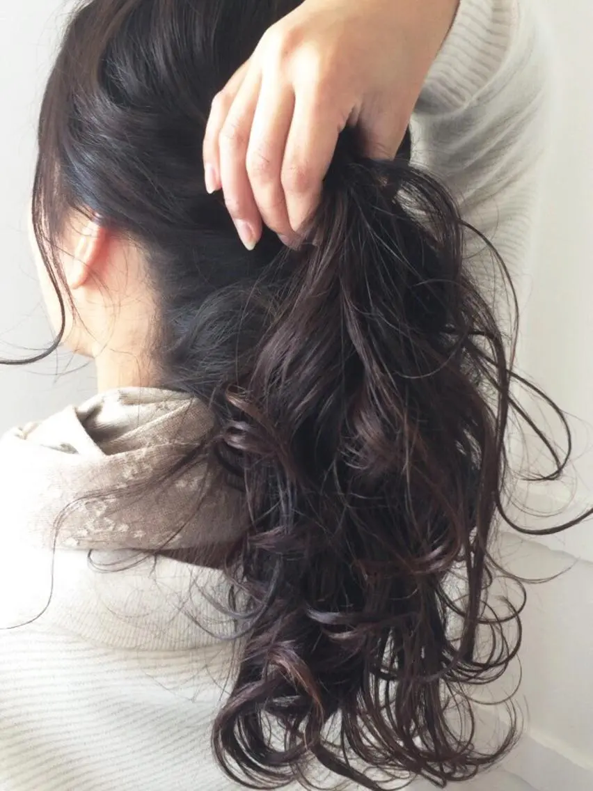 ロング カラー カット ヘアカラー トリートメント 🍀ナガヤマ ヒデアキ🍀のヘアスタイル