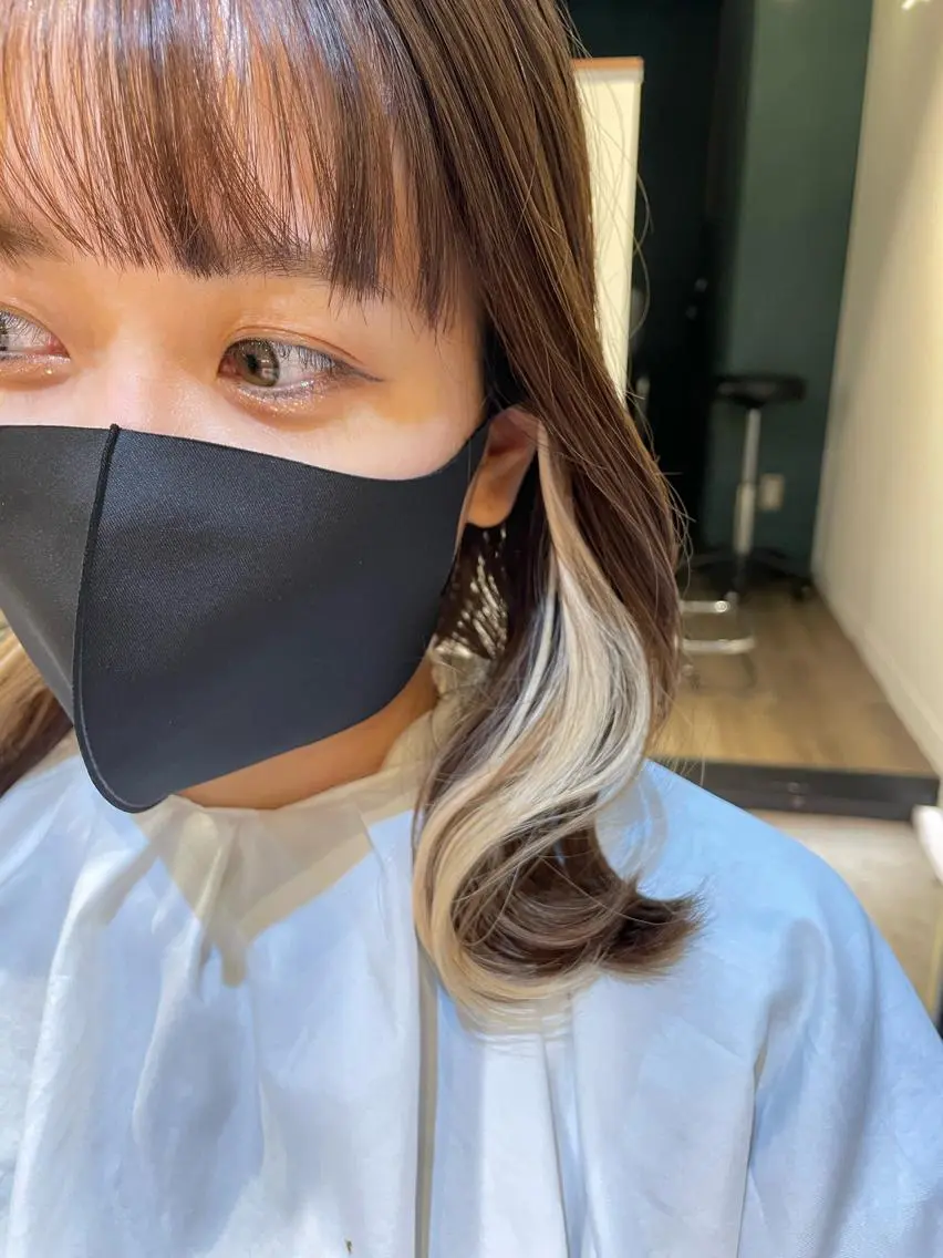 ミディアム eri 🧴🫧のヘアスタイル