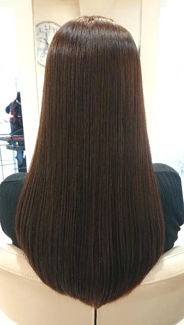 ロング カラー イルミナカラー トリートメント 高橋 佑のヘアスタイル