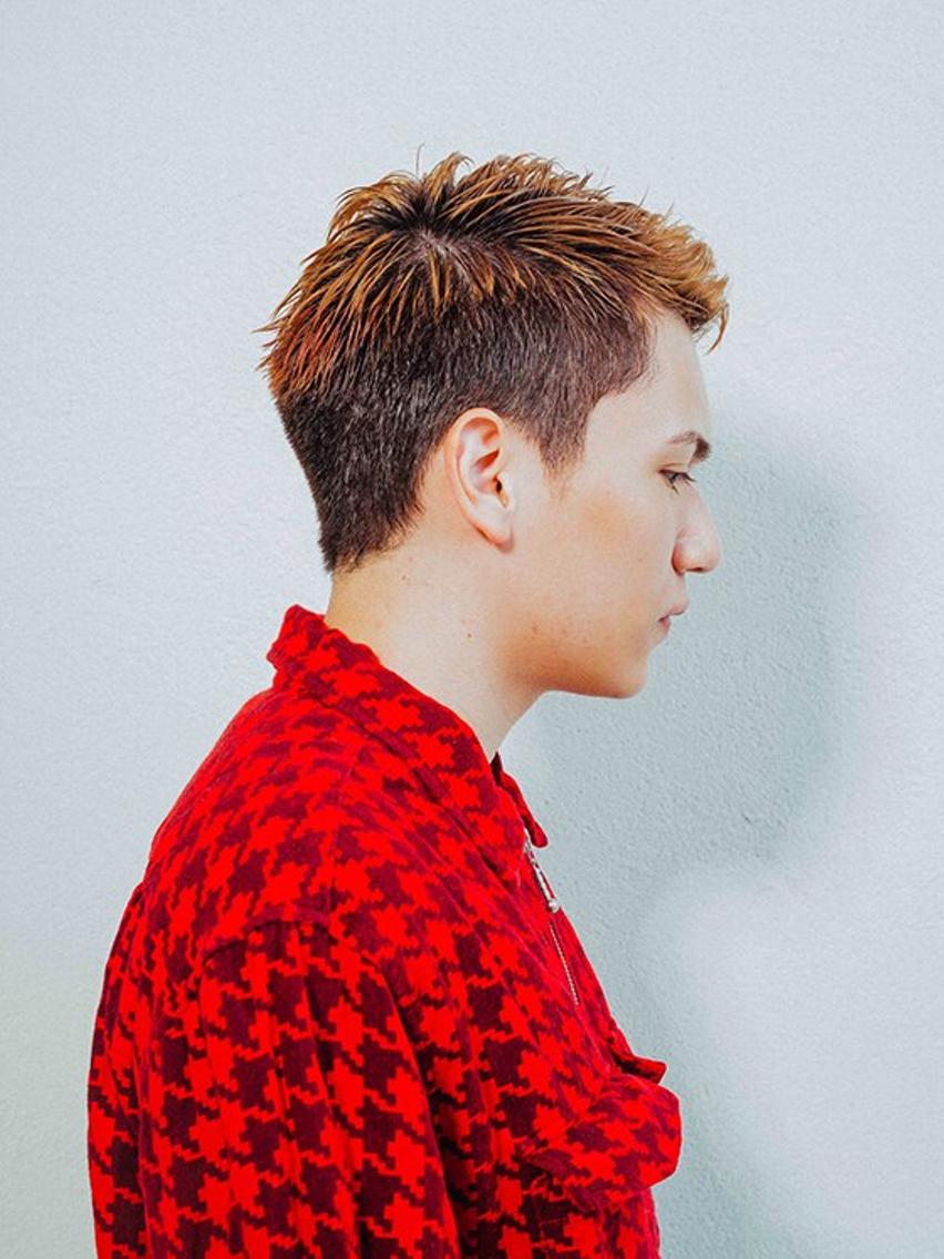 ショート メンズ モヒカン 刈り上げ ショートヘア トップスタイリスト ✨KIRIKA中野✨のヘアスタイル