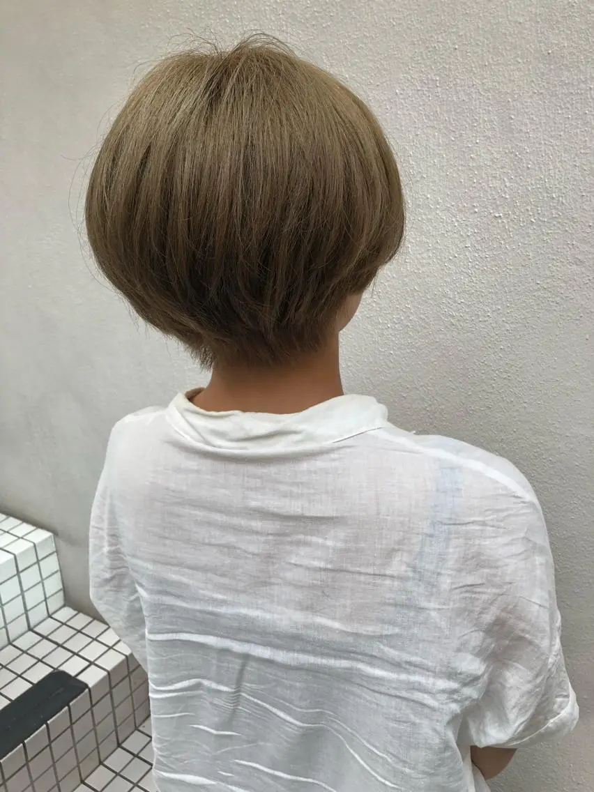 ショート カラー 三軒茶屋/髪質改善 やまなかのヘアスタイル