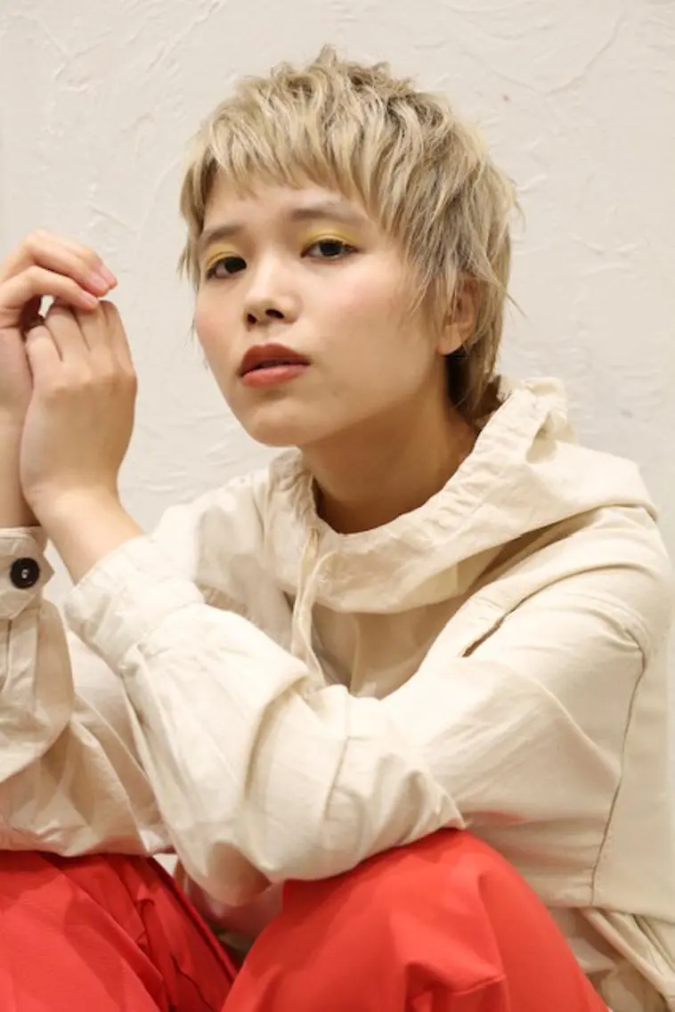 ショート ウルフカット メンズ専門サロン wokeのヘアスタイル