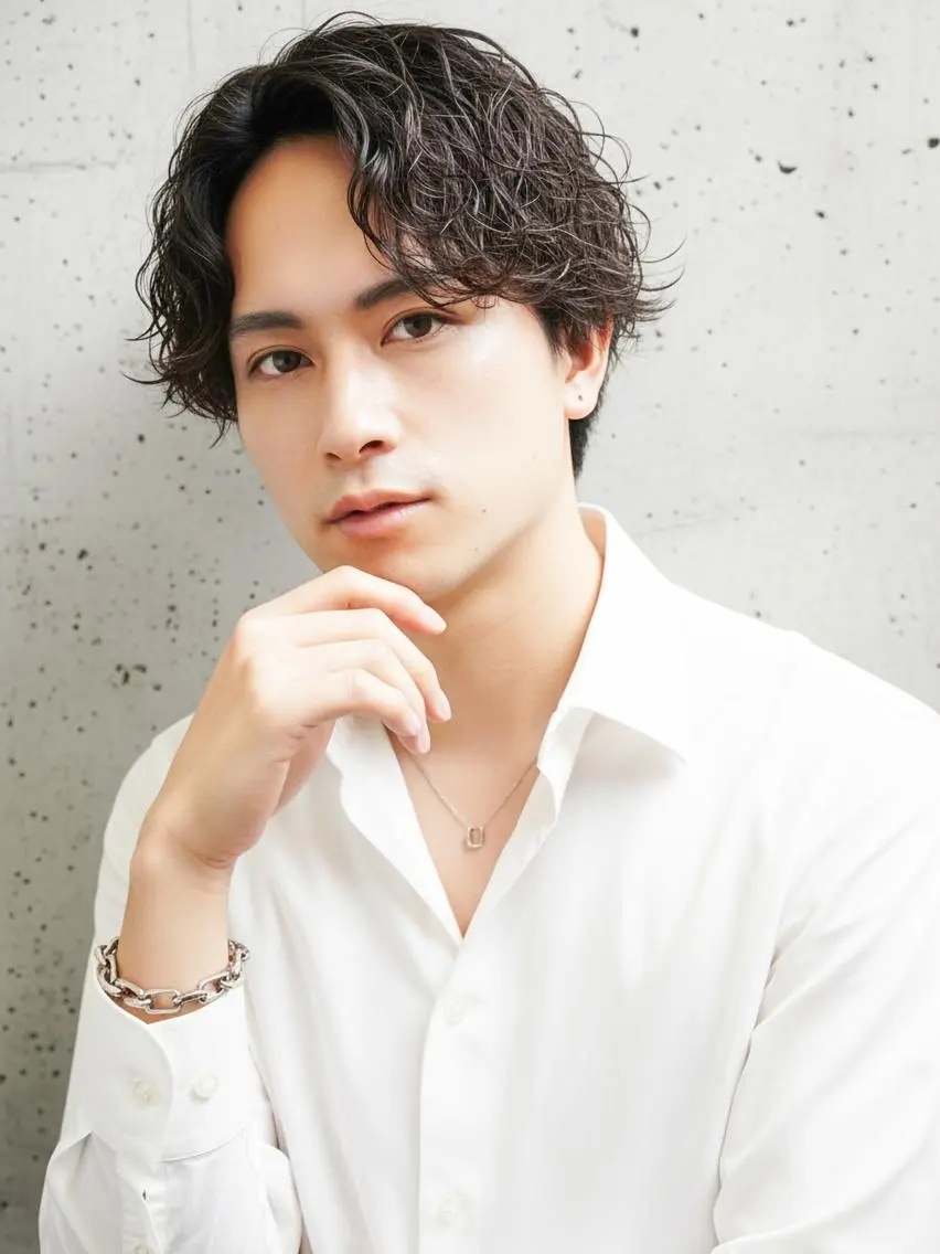 メンズ 上杉 梨緒のヘアスタイル