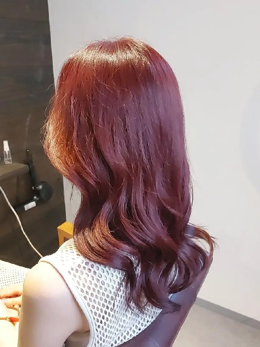 ロング カラー ヘアカラー トリートメント TOCCA　 HARUKA　のヘアスタイル