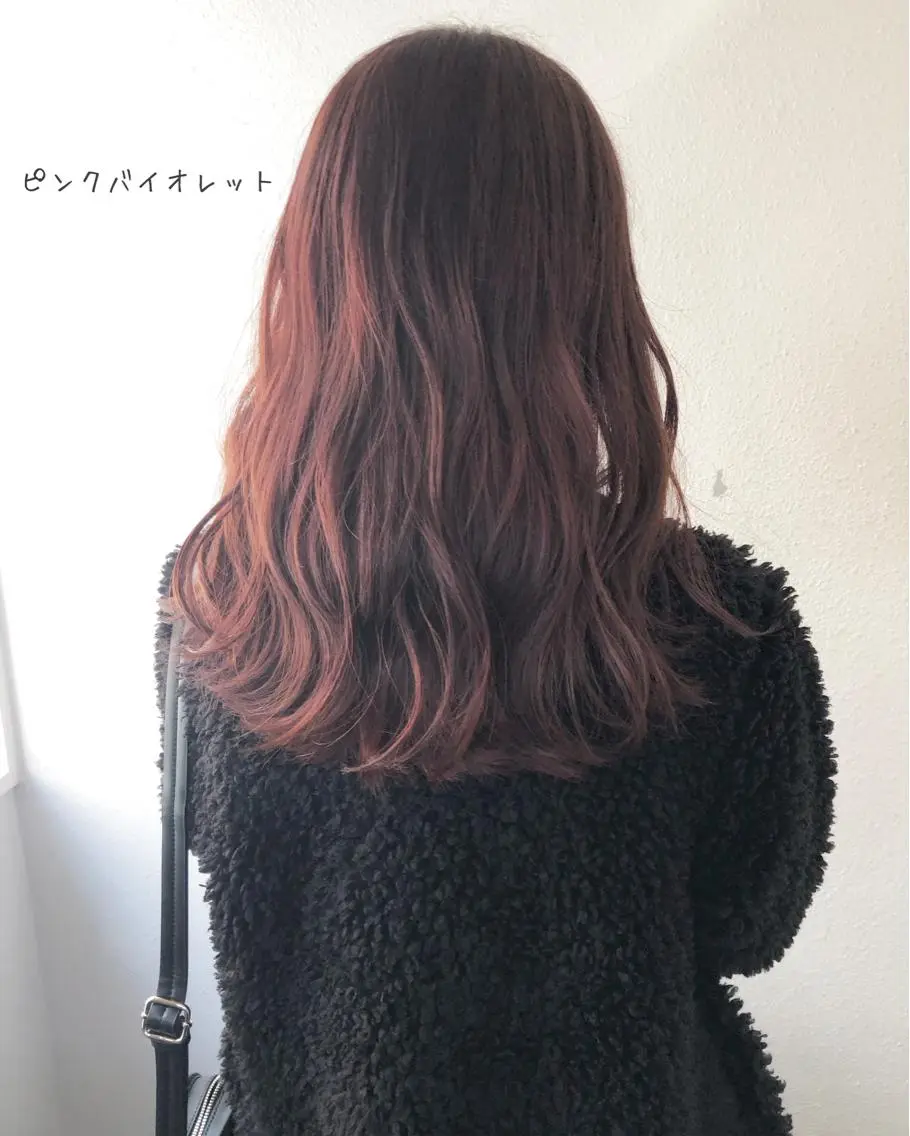 セミロング カラー ブリーチ 透明感カラー あさだ しゅうたろうのヘアスタイル