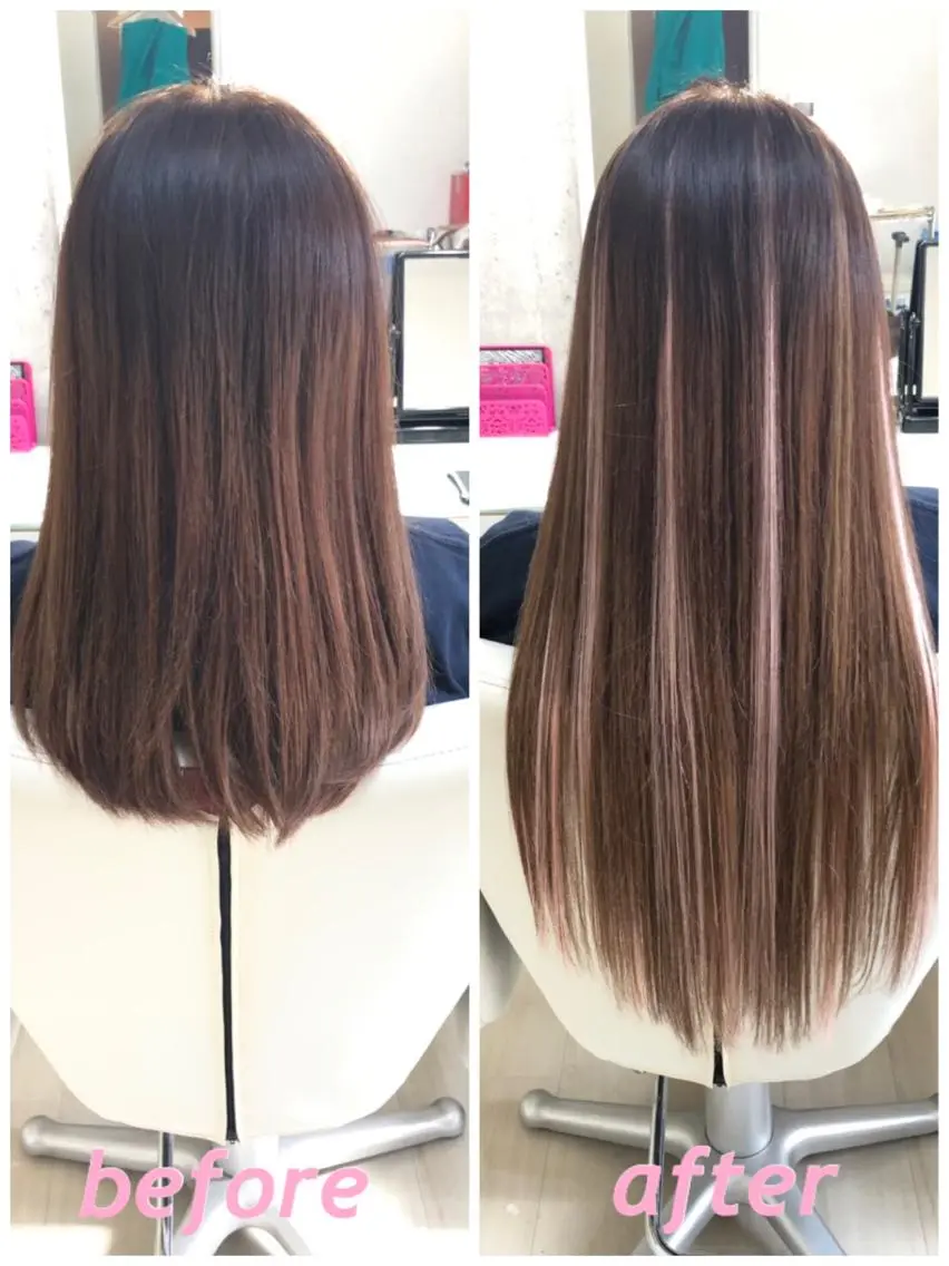 ロング エクステ 🌸ドレスアップ 心斎橋店🌸のヘアスタイル