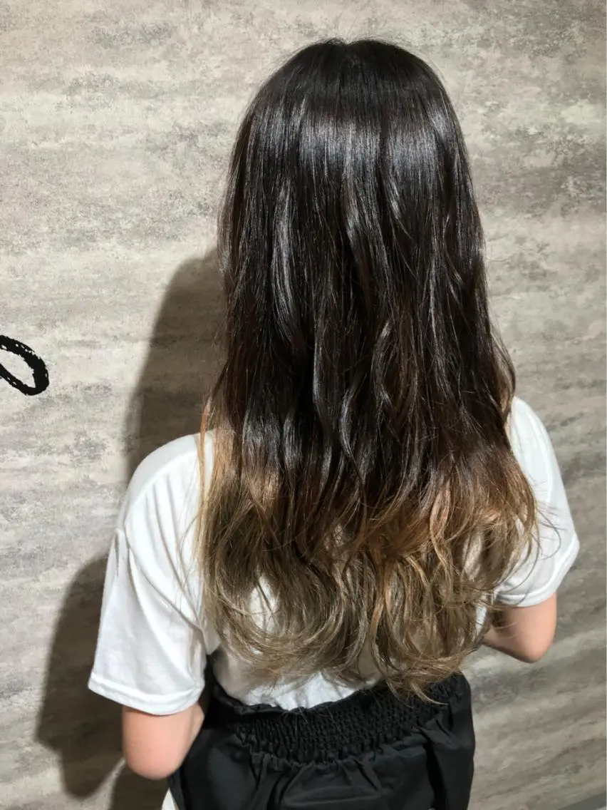 ロング カラー ベージュカラー ブロンド ブロンドベージュ 🫟Blanco🫟 Color&Careのヘアスタイル
