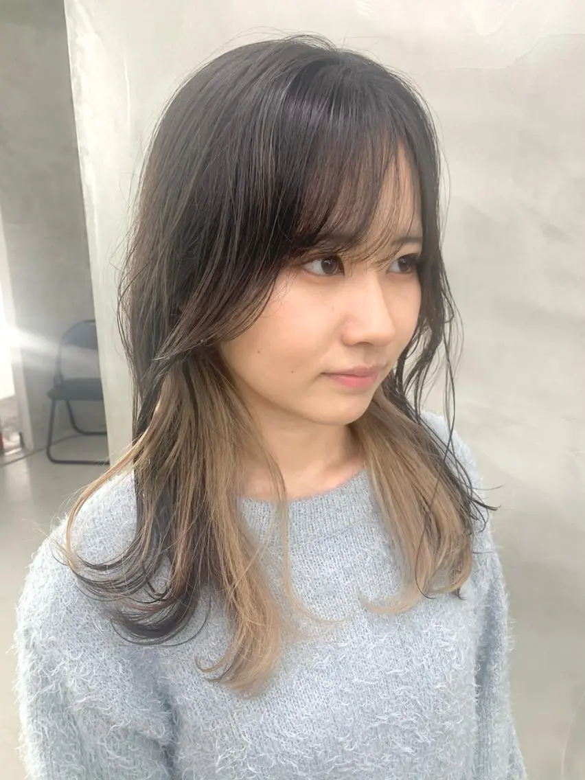 カラー 🌿似合わせ透明感 カラー松本朋幸🌿のヘアスタイル