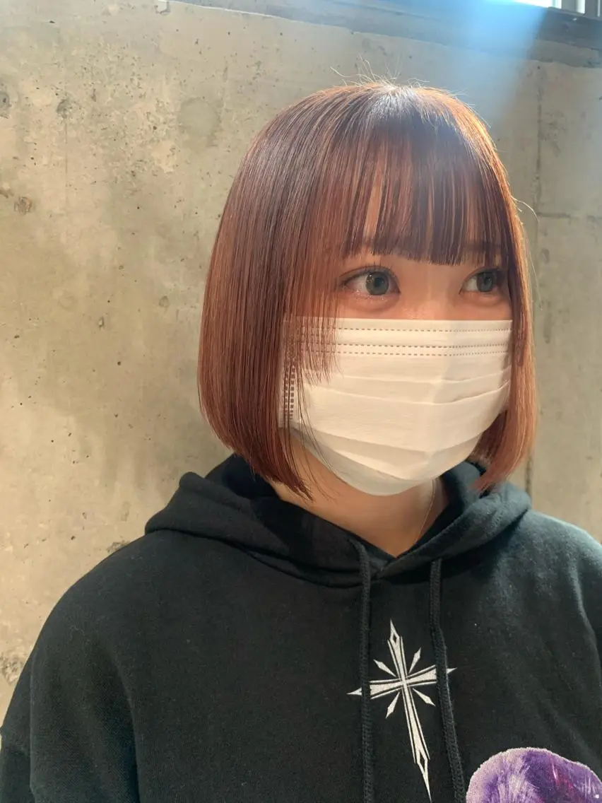 ミディアム カラー RISAKO レイヤーカット🎀のヘアスタイル