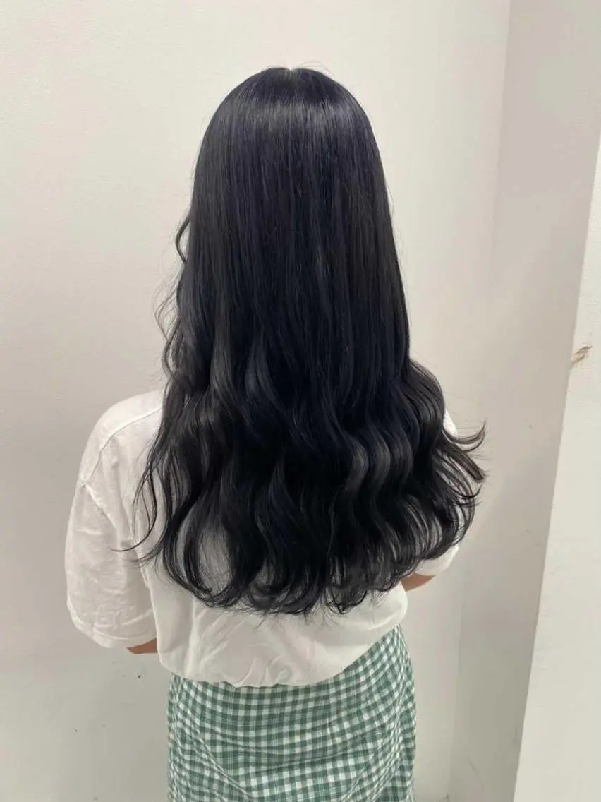 ロング カラー 🤍大人っぽ韓国暗髪 🤍Asuka🤍のヘアスタイル