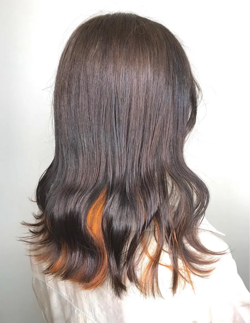 ミディアム カラー 透明感カラーブリーチ 🌼シゲモトアヤ🌼のヘアスタイル