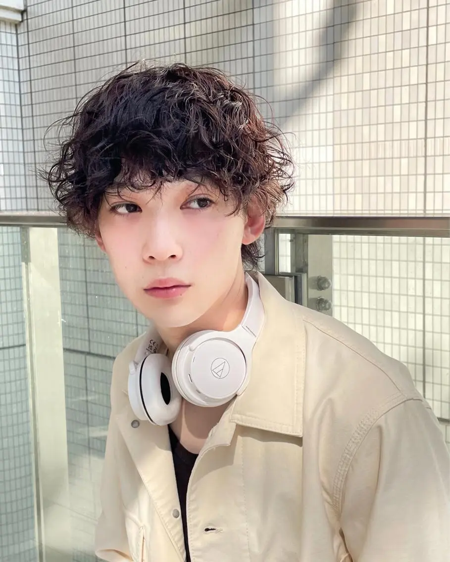パーマ カット パーマ メンズ特化/ 山口大輝のヘアスタイル