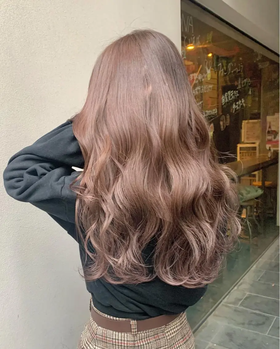 セミロング カラー ヘアカラー トリートメント 矢野 晃平のヘアスタイル