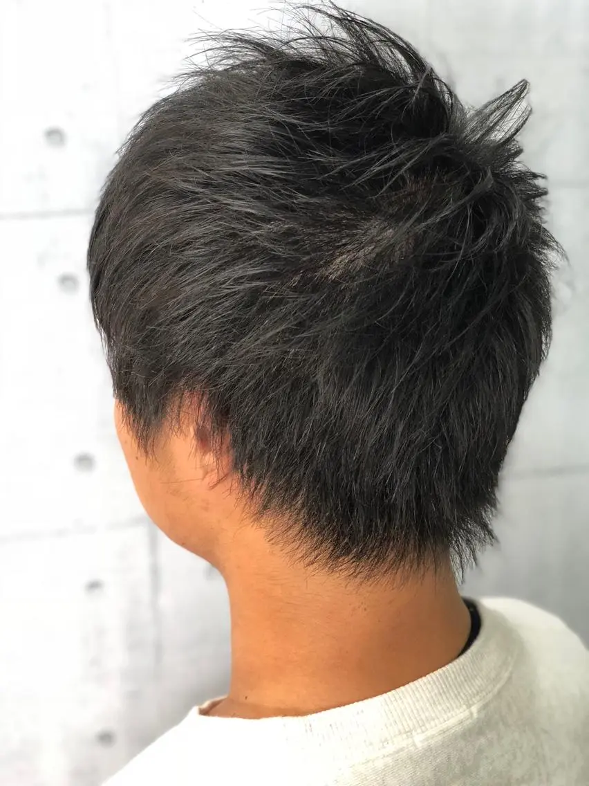ショート メンズ メンズショート ショートヘア カット 北脇 健治のヘアスタイル
