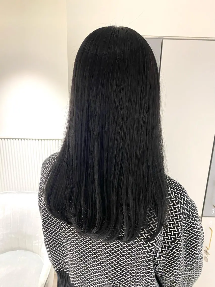 セミロング カラー 健太郎 髪質改善/透明感のヘアスタイル