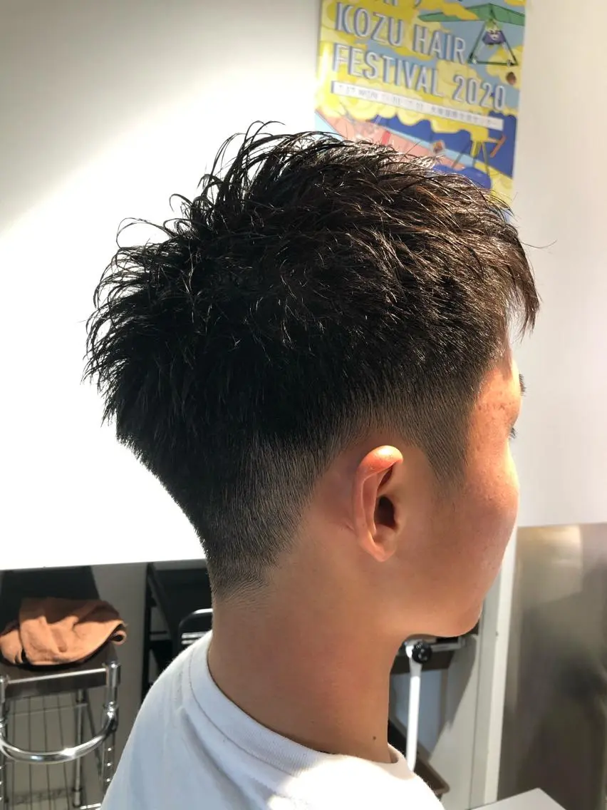 ショート メンズ 刈り上げ rilune matsuoのヘアスタイル