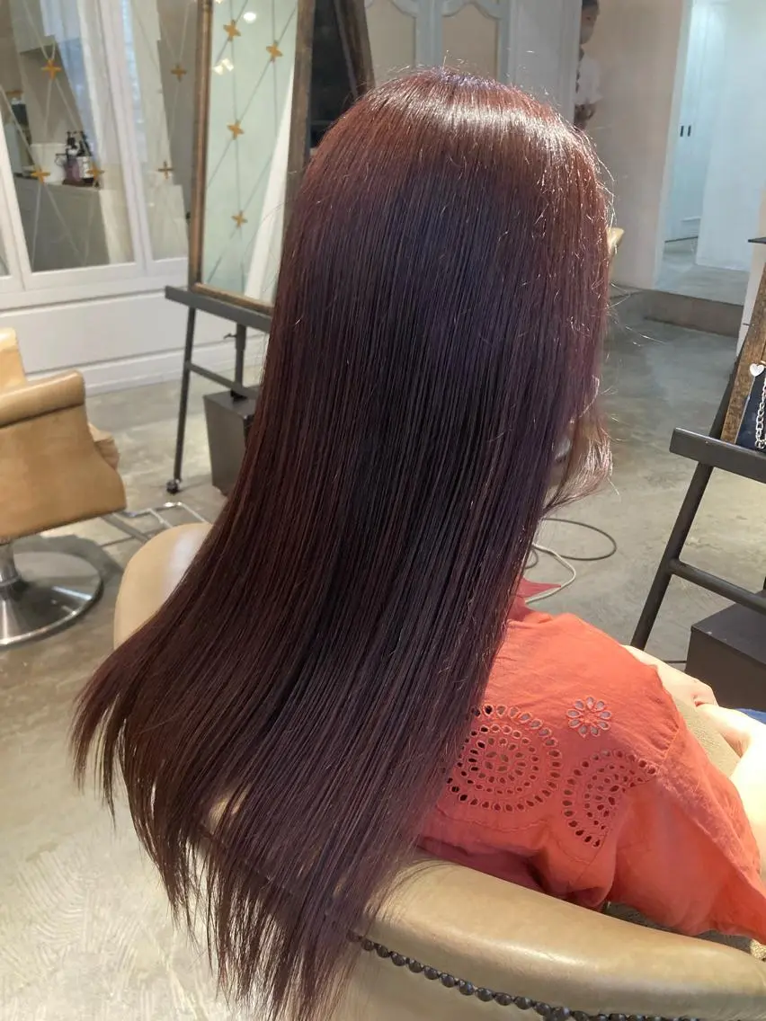 カラー ブリーチ Maison HARU宮本 楓のヘアスタイル