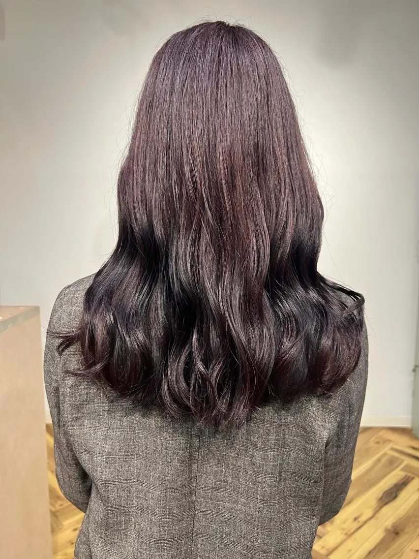 ロング カラー ラベンダーカラー ラベンダーピンク ピンクカラー ヘアカラー Ayaka🩰🎀 ガーリー/暖色♡のヘアスタイル