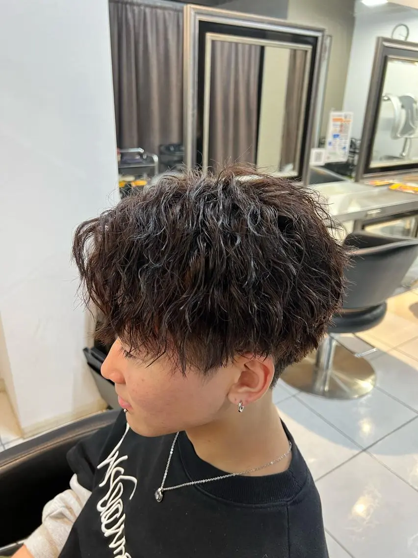 パーマ メンズ メンズパーマ パーマ特化美容師 茂木広幸のヘアスタイル