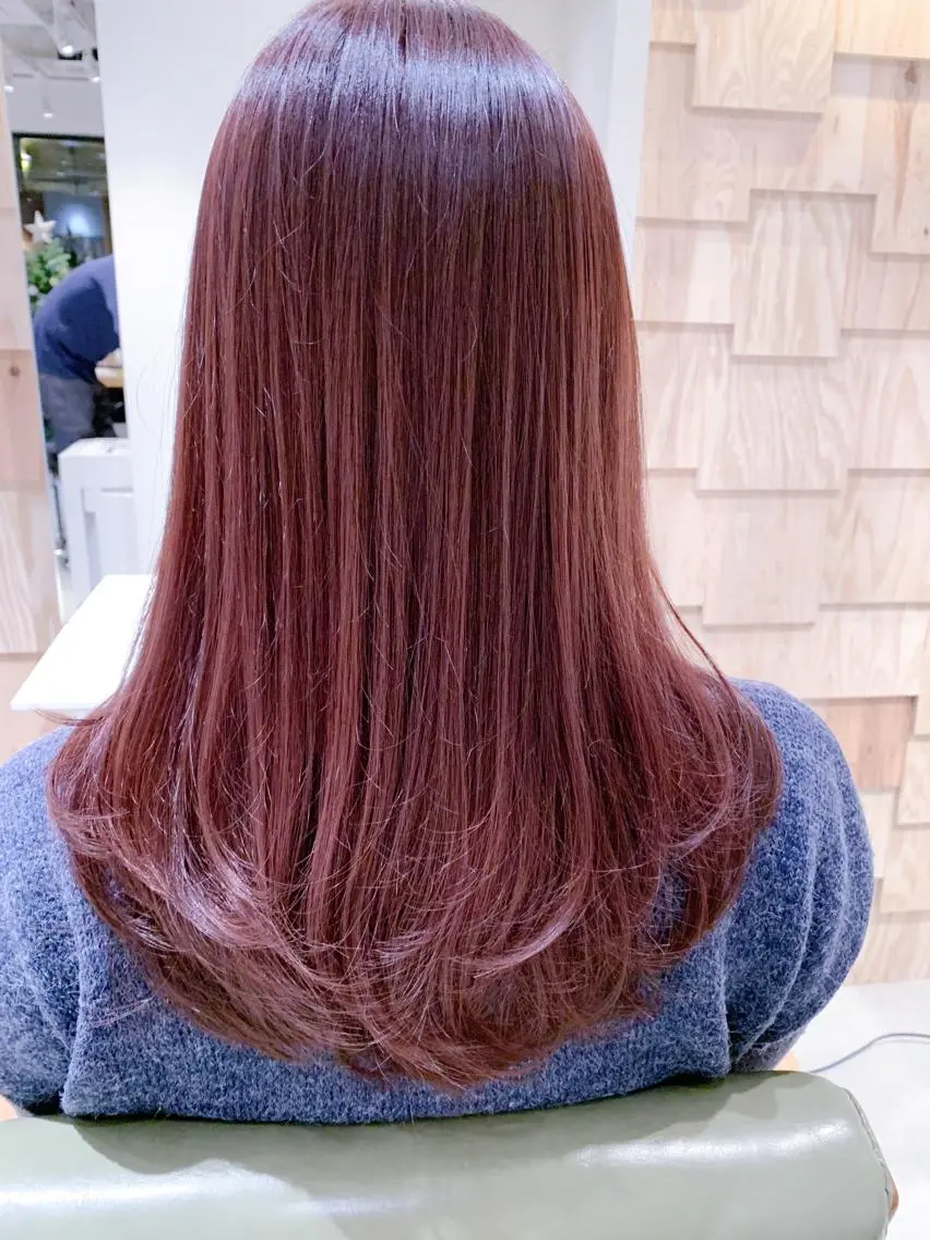 セミロング カラー ピンクカラー 【完全マンツー 恵比寿】佐藤 翔のヘアスタイル