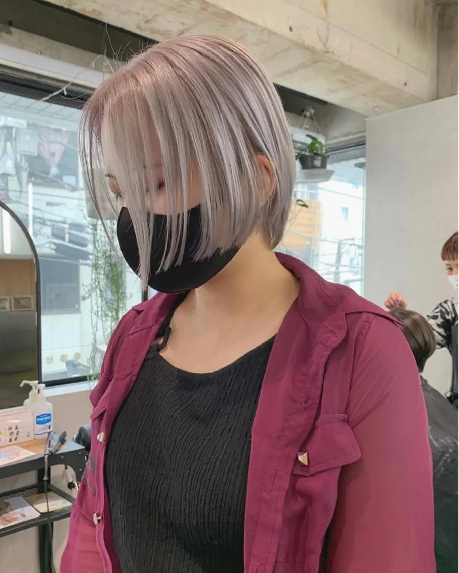 ショート ヘアカラー Nanase ♡のヘアスタイル
