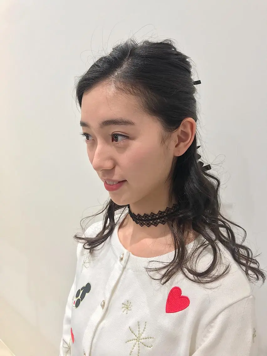 ロング ヘアアレンジ レイヤーカット/艶髪 🎀笠原 優花🎀のヘアスタイル