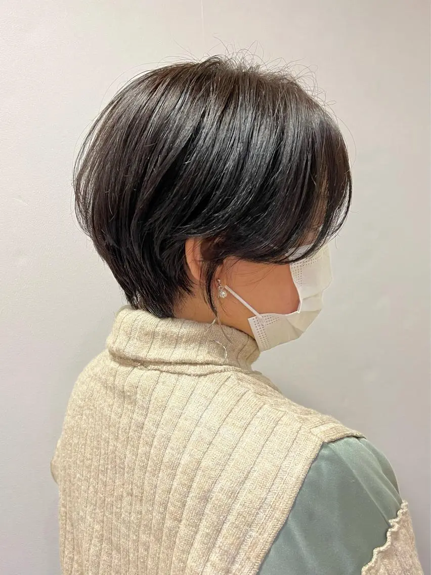 ショート 寺尾 綾乃のヘアスタイル