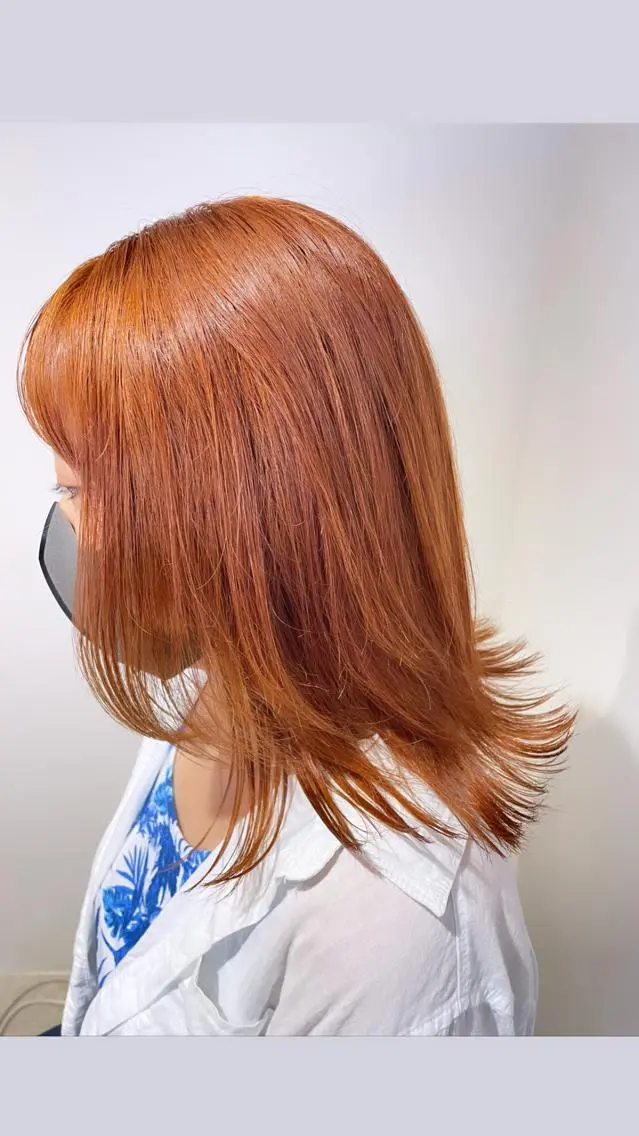 ミディアム HIBIKI/原宿 ハッシュカット🪄のヘアスタイル