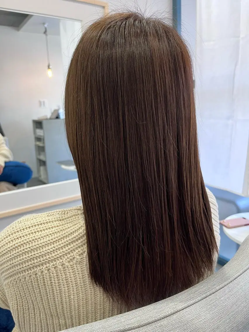 ロング カラー liL  hair サトウリョウタのヘアスタイル
