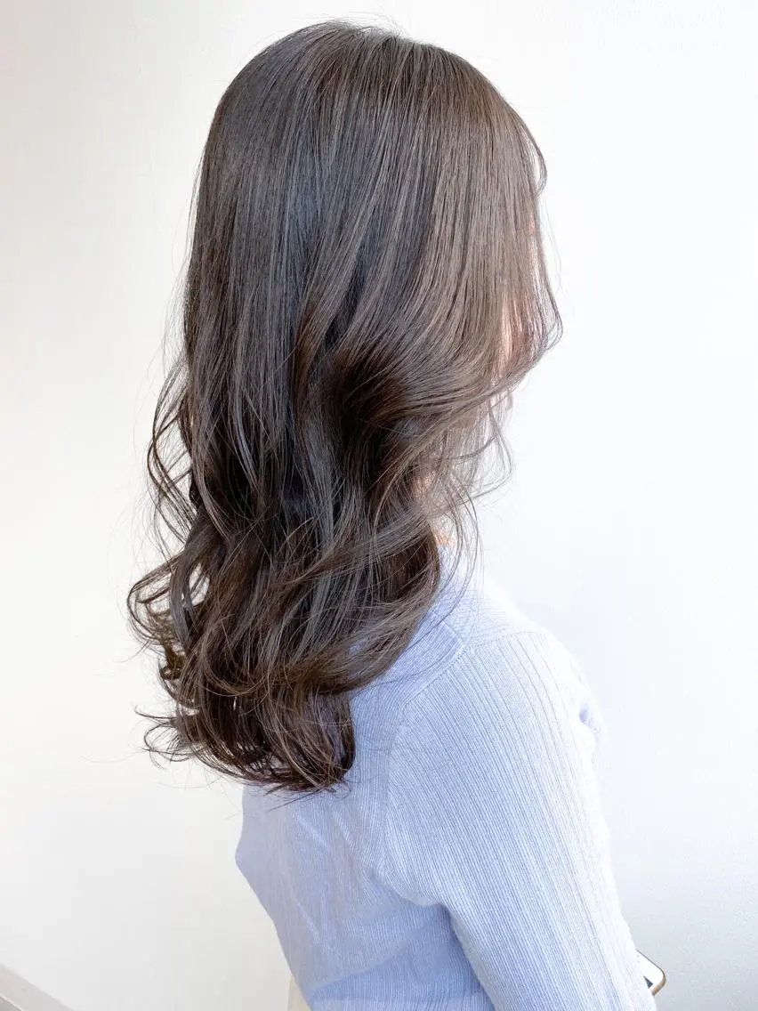 セミロング カラー アディクシーカラー ベージュカラー 透明感カラー カット ヘアカラー トリートメント 丹羽 隼人/髪質改善 /韓国ヘア🇰🇷のヘアスタイル