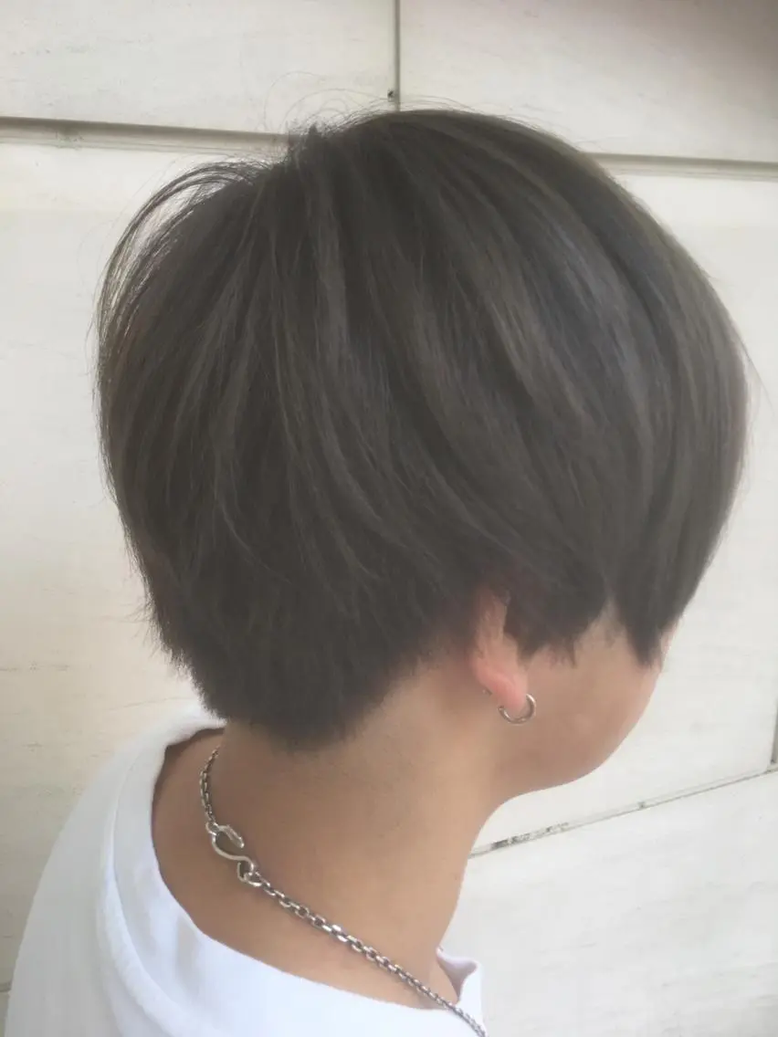 ミディアム メンズ メンズブリーチ 熊谷 奈菜のヘアスタイル