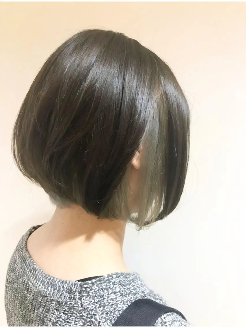 ミディアム カラー インナーカラー パーマ/ハイライト 💙鶴岡 愛💙のヘアスタイル