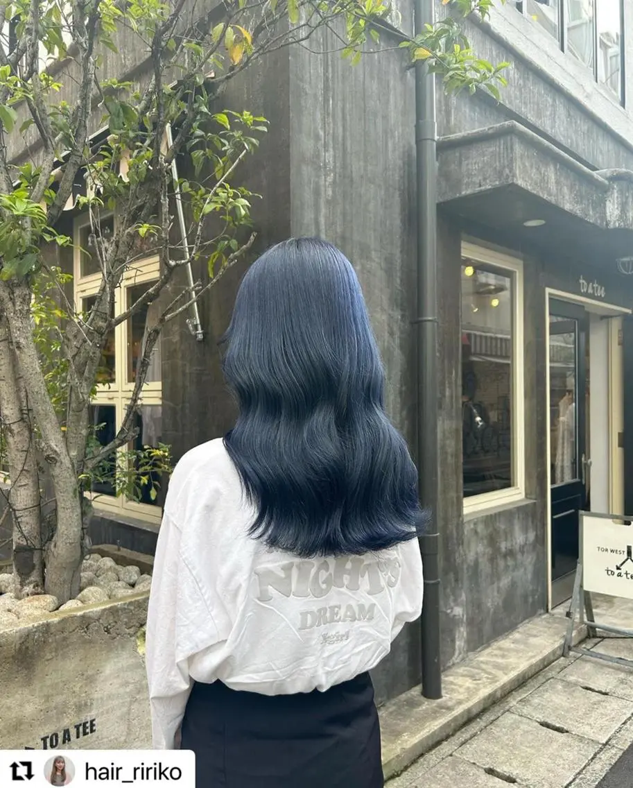 ショート カラー パーマ メンズ メンズブリーチ アッシュ 黒髪 ブリーチ ブルーカラー 🩷Eny terrace🩷のヘアスタイル