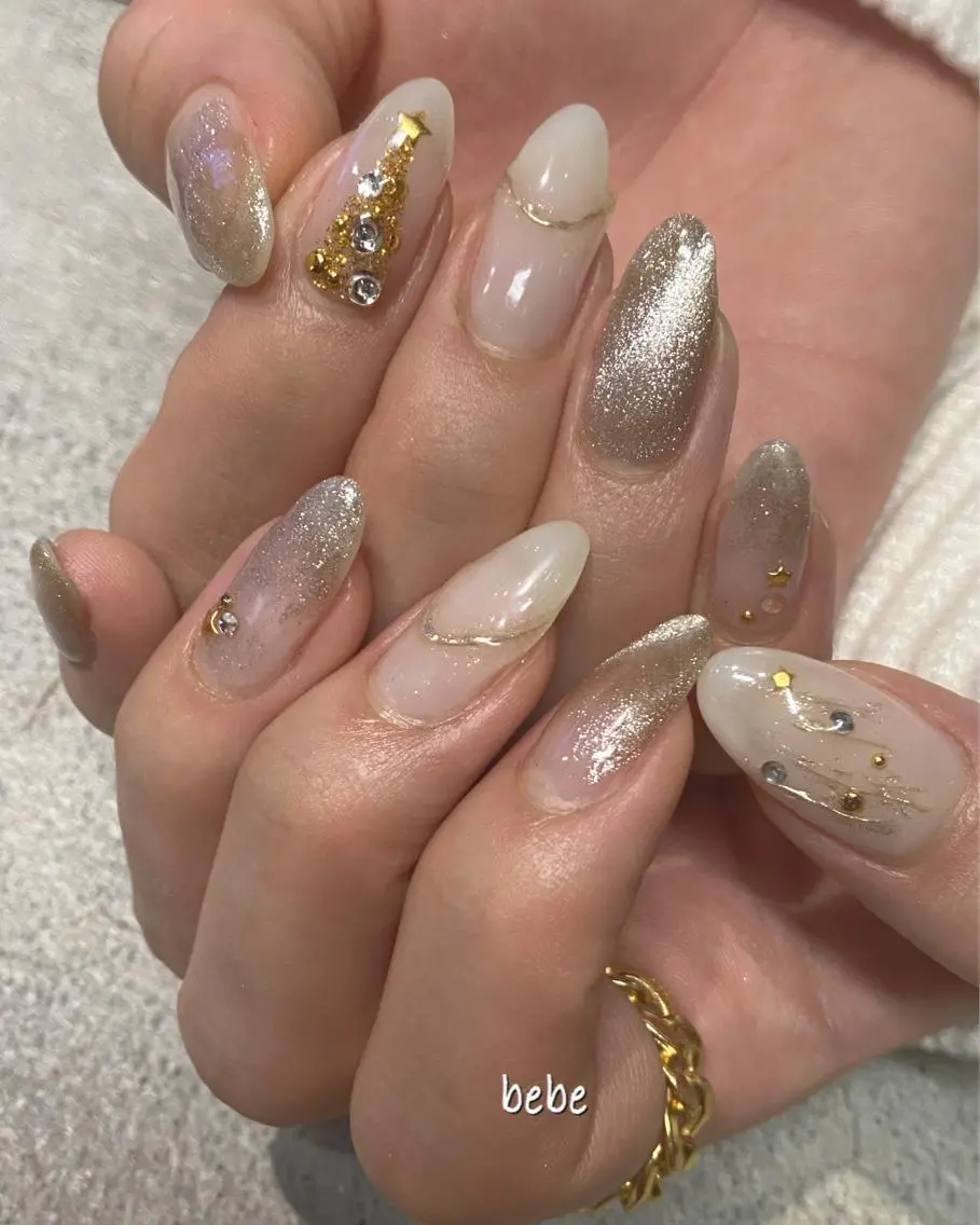 ネイル 冬ネイル クリスマス Ann nailのネイルデザイン