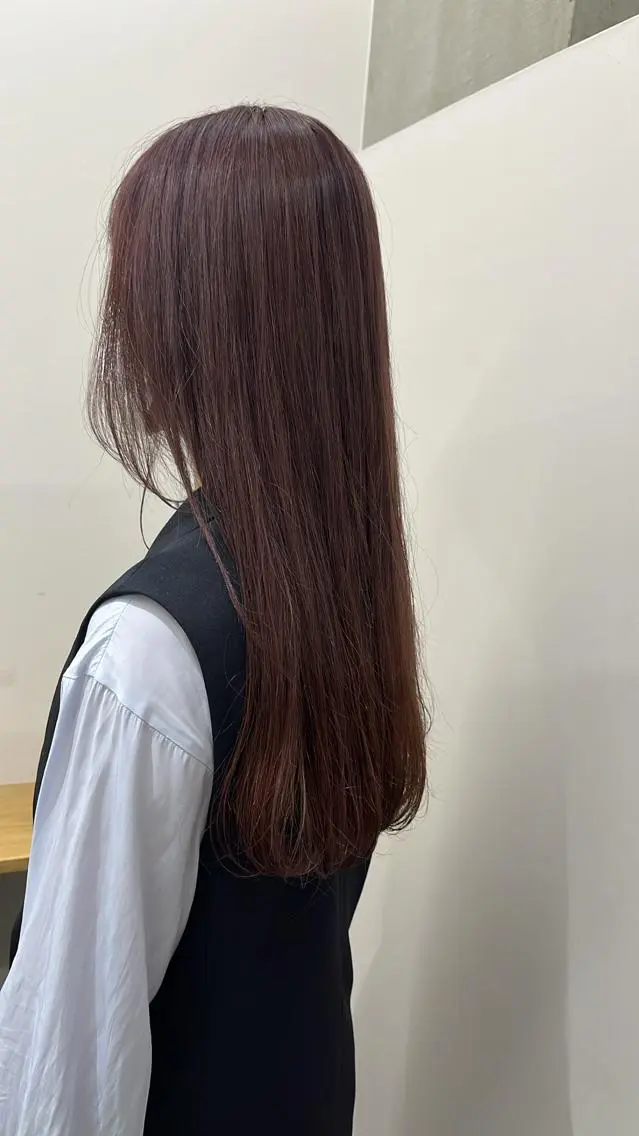 ロング カラー 韓国好き🇰🇷 美容師MIKUのヘアスタイル