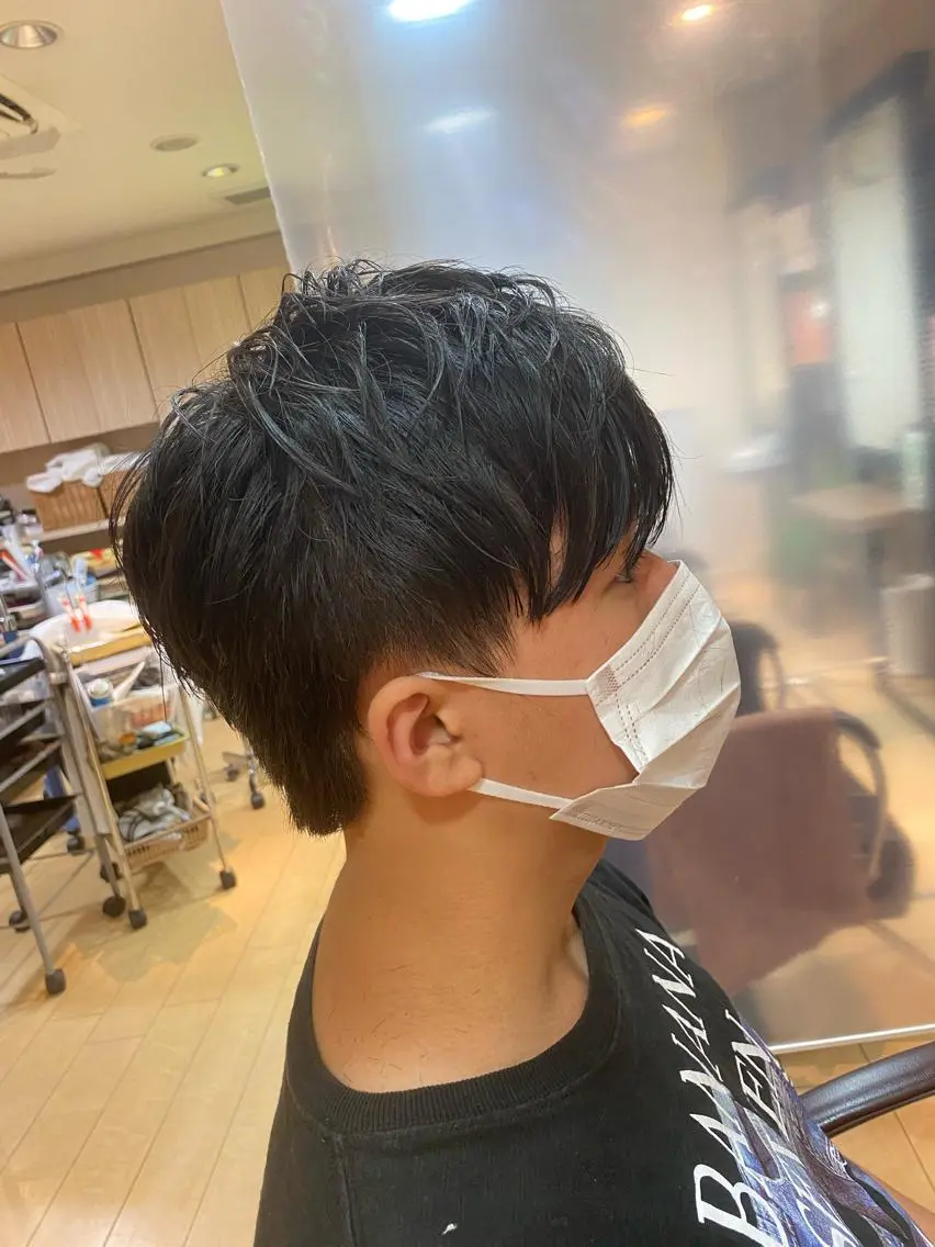 メンズ ツーブロック 刈り上げ 安藤 慎悟のヘアスタイル