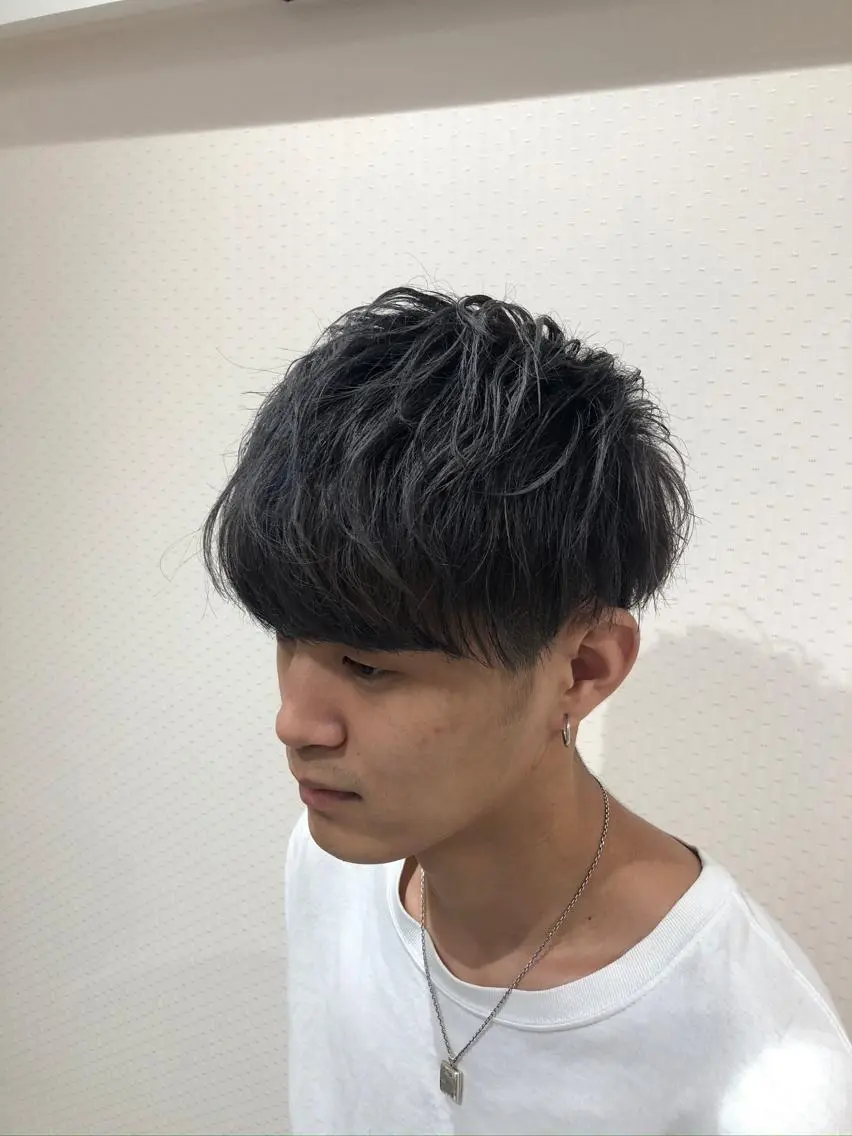 ショート カラー メンズ カット ヘアカラー 似合わせ🌿‬髪質 改善🧸RYUGOのヘアスタイル