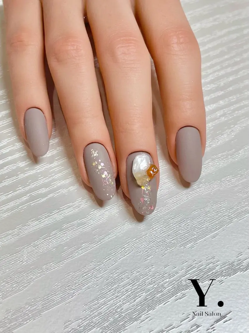 ネイル シンプルネイル Nail Salon Y.のネイルデザイン