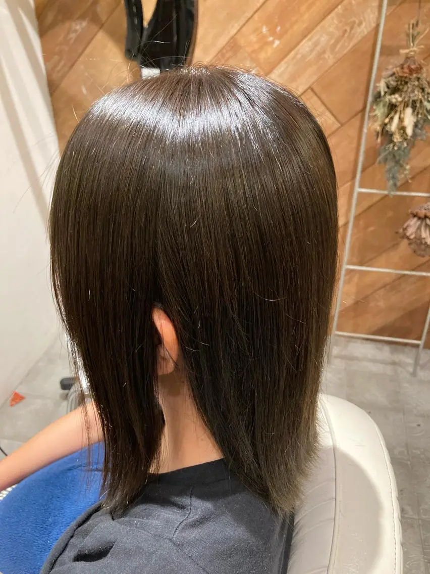 ミディアム 大方 いくみのヘアスタイル