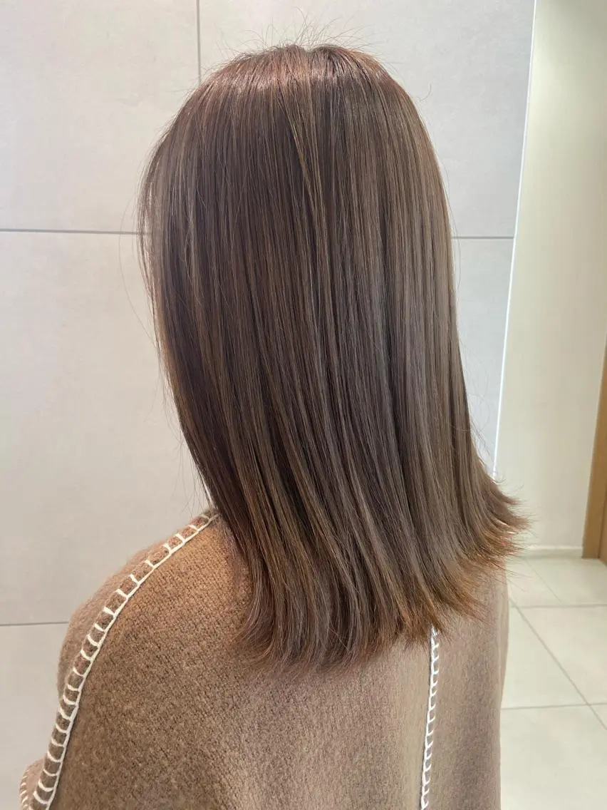 ミディアム カラー stylist 🌼 SHIONのヘアスタイル