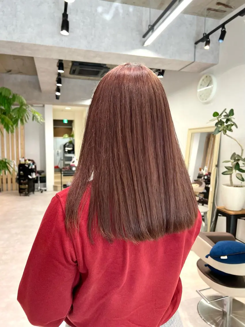 ロング カラー ヘアカラー トリートメント 🍀お悩み改善憧れの 美髪　小林風雅のヘアスタイル