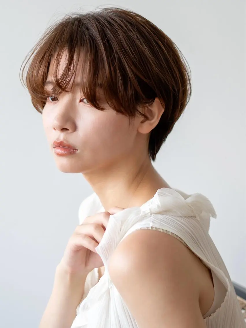 ショート カット トリートメント ショートヘア🌴 新居 健のヘアスタイル