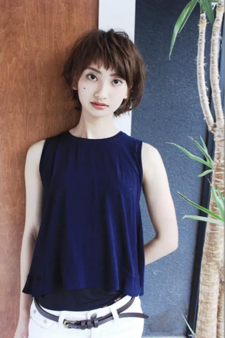 ショート ショートヘア 永見 敏英のヘアスタイル