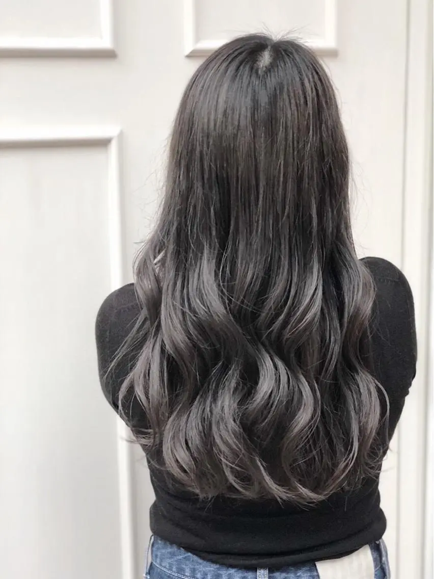 セミロング カラー グレージュ 🫟Blanco🫟 Color&Careのヘアスタイル