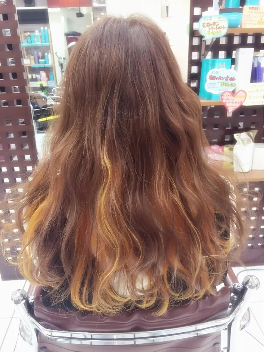 ショート ミディアム セミロング ロング カラー パーマ ヘアアレンジ 神山 昌子のヘアスタイル