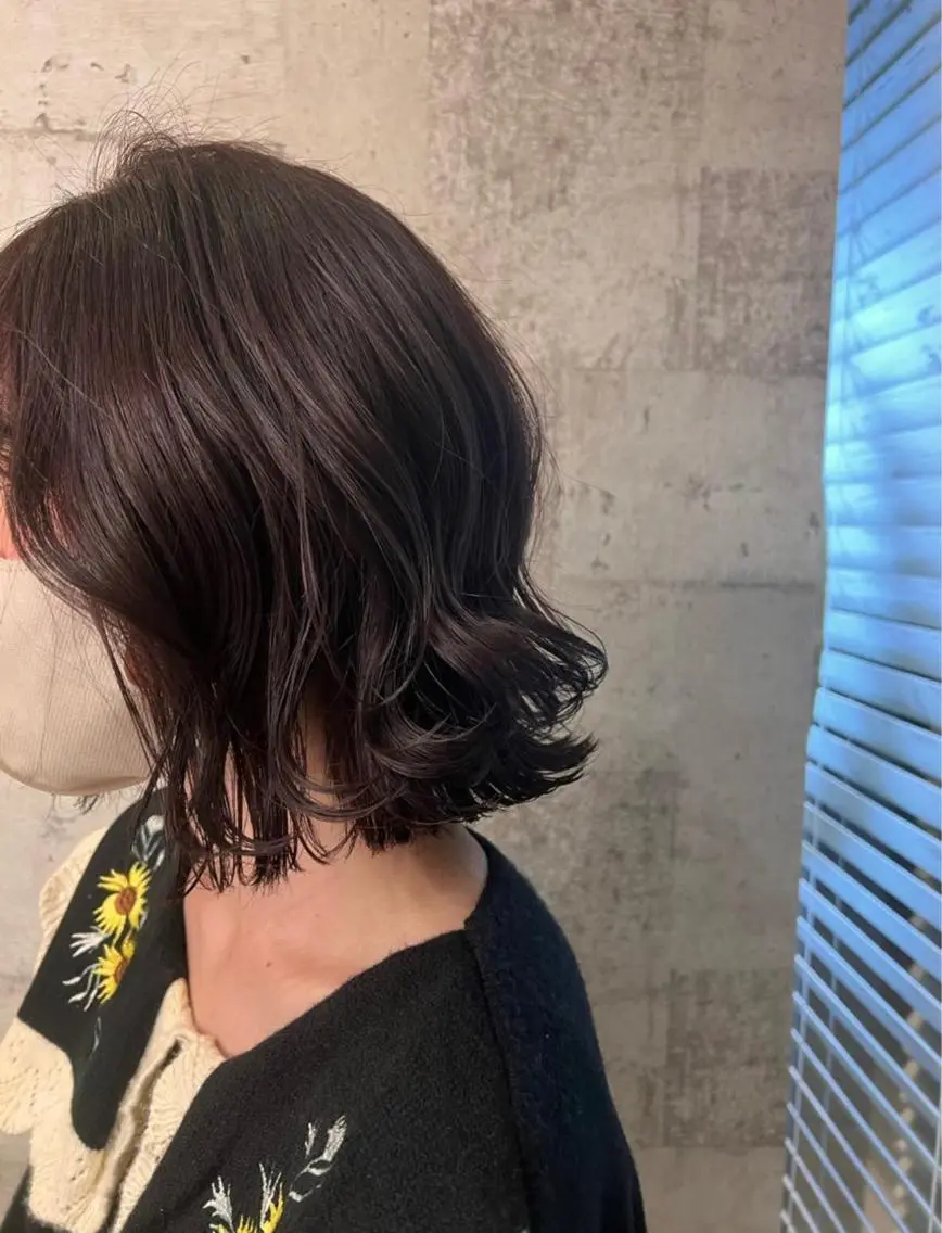 セミロング カラー 🔥メンズパーマ🔥 鈴木 翔斗のヘアスタイル