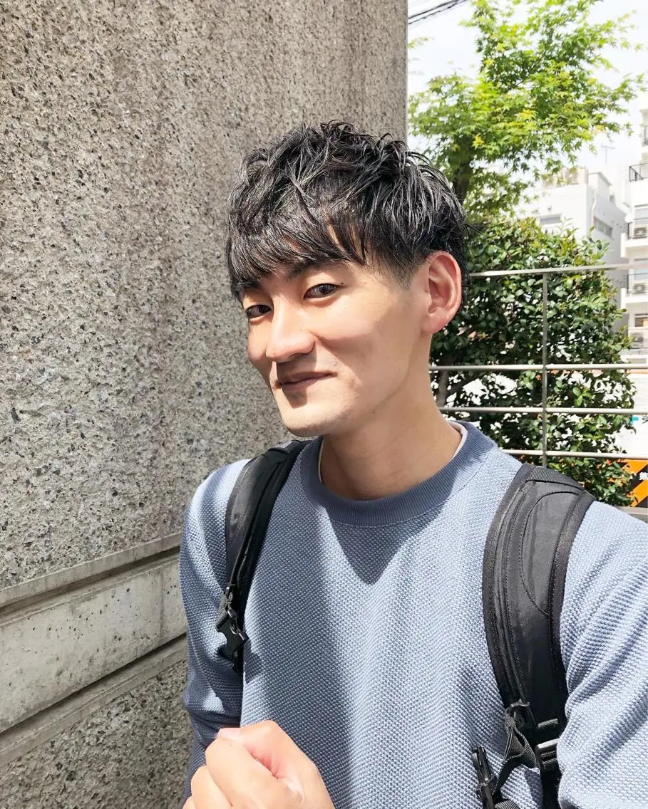 ヘアアレンジ メンズ カット トリートメント ヘアセット メンズ特化✂️栗原 侑也のヘアスタイル